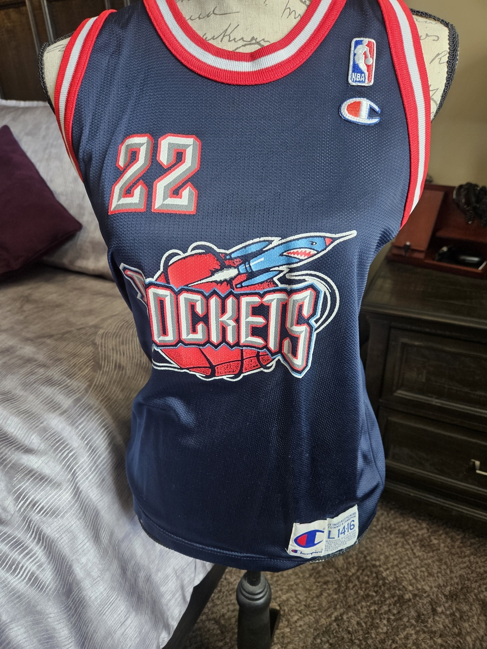 Vintage 22 Houston Rockets